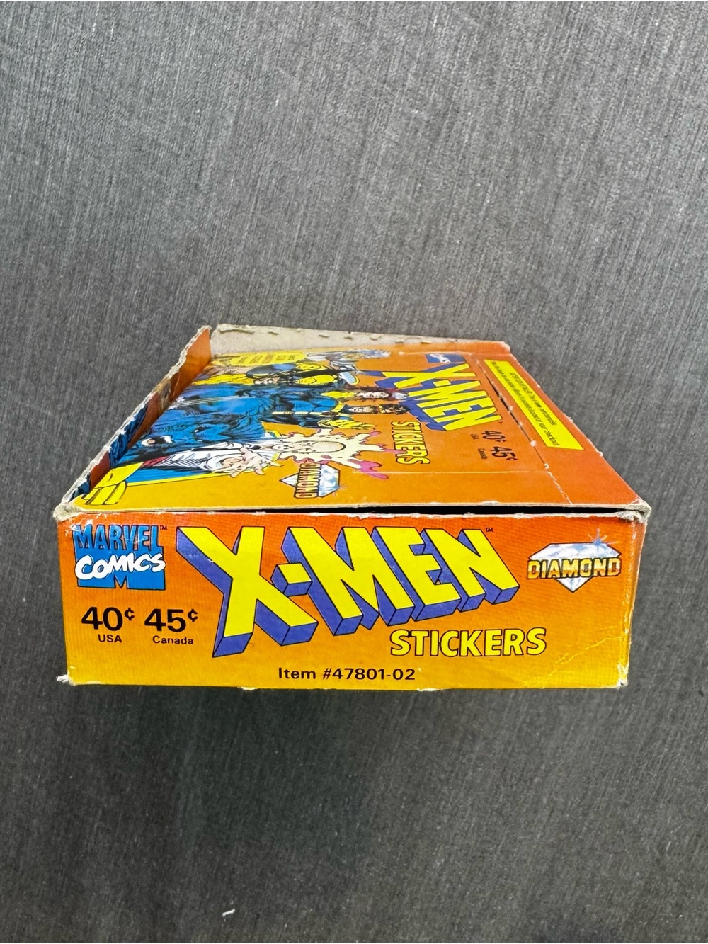 X-MEN Marvel Comics Sticker 1993 Box of 50 Sealed Packs by Diamond - Picture 9 of 11